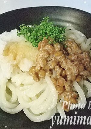 納豆と大根おろしうどん-レシピのメイン写真