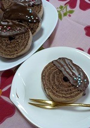ココアバームクーヘン-レシピのメイン写真