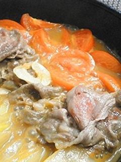 トマトすき焼き-レシピのメイン写真