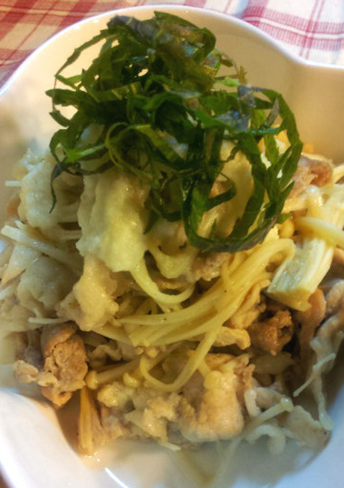 えのきと豚肉のあっさり炒め-レシピのメイン写真
