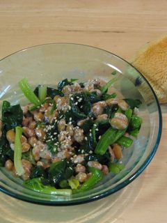 ほうれん草の納豆和え♥-レシピのメイン写真