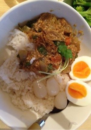 豆腐でドライ風カレー-レシピのメイン写真
