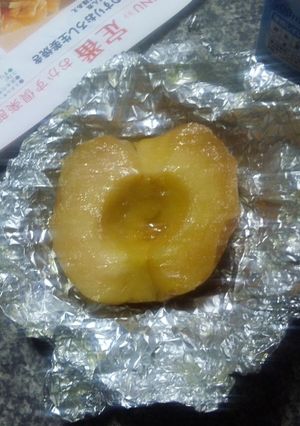 ヘルシー*オリーブ油で焼きリンゴ-レシピのメイン写真