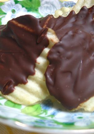 気軽に!チョコポテチ-レシピのメイン写真