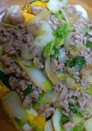 簡単あったかぃ☆白菜と豚ひき肉あんかけ☆-レシピのメイン写真