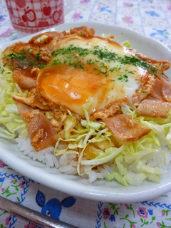 ♪簡単ごはん★ケチャ卵丼だよ♪-レシピのメイン写真