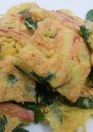 焼きそばのチヂミ-レシピのメイン写真