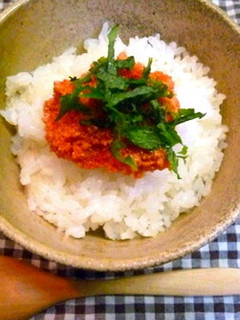 なんちゃって明太子?ししゃもっこマヨ丼-レシピのメイン写真