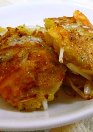 チーズともやしのお焼き-レシピのメイン写真
