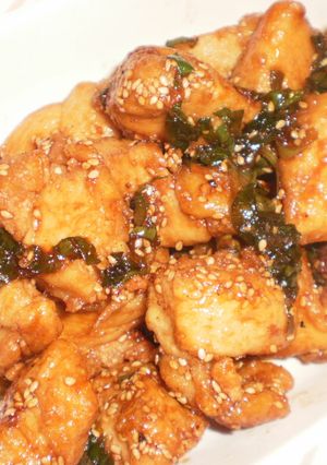 薬味ソースからめる唐揚げ-レシピのメイン写真