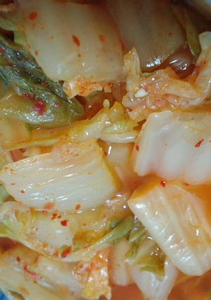 ぽっかぽか温まる～白菜キムチ煮-レシピのメイン写真