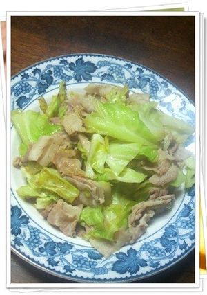 豚きゃべ❤クレコン炒め-レシピのメイン写真