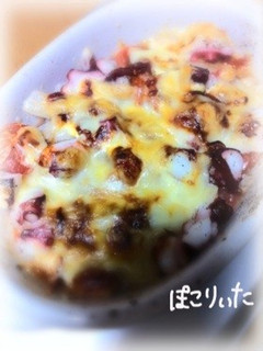 ☆。.タコとおもちのグラタン.。☆-レシピのメイン写真