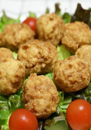 豆腐入り鶏揚げ団子-レシピのメイン写真