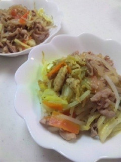 豚肉と野菜の炒め物-レシピのメイン写真