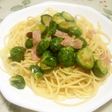 栄養満点!!芽キャベツのペペロンチーノ☆