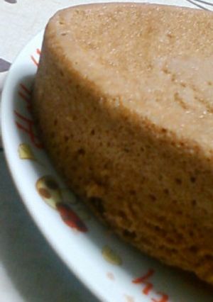 シリコンスチーマーでココア蒸しケーキ！-レシピのメイン写真