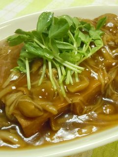 生揚げの生姜なめこあん-レシピのメイン写真