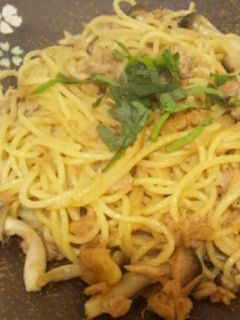 ツナとシメジの和風パスタ-レシピのメイン写真