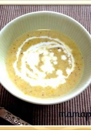 サツマ芋とコーンのスープ-レシピのメイン写真