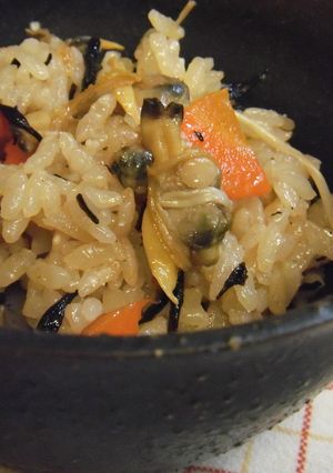 うれしいヘルシー！あさり炊き込み生姜ご飯-レシピのメイン写真