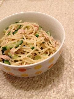 余ったパスタで☆簡単サラダ♪-レシピのメイン写真