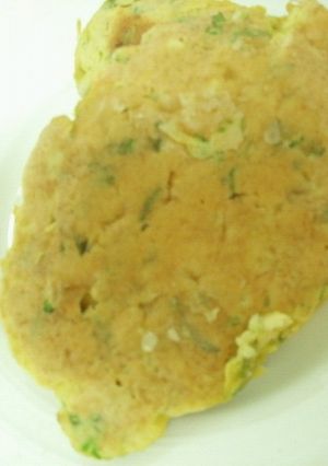 離乳食＊お豆腐ホットケーキ-レシピのメイン写真