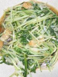 水菜の炒め煮-レシピのメイン写真
