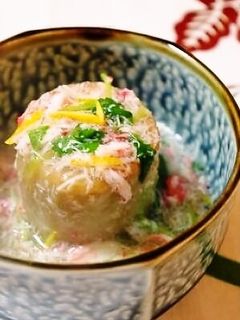 京芋(海老芋)のカニあんかけ-レシピのメイン写真