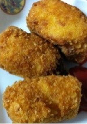 簡単ホワイトソースでコロッケ♪-レシピのメイン写真