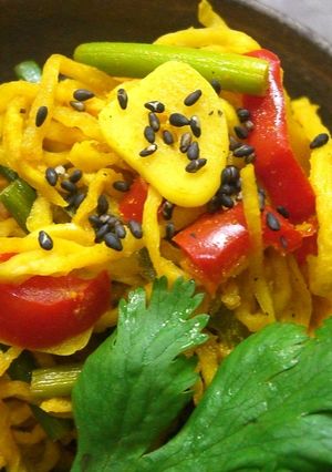 ネパール風切干大根のサブジ★スパイス炒め-レシピのメイン写真
