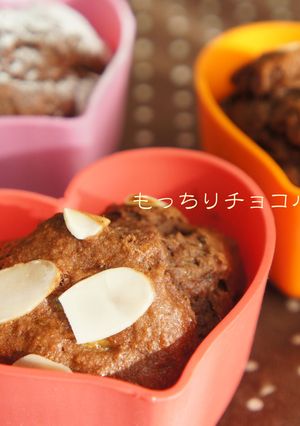 もっちり❤濃厚チョコバナナマフィン-レシピのメイン写真