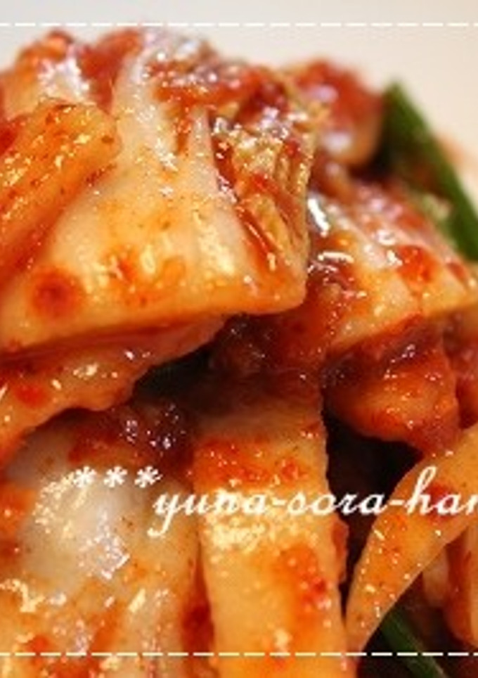 本場仕込みの韓国キムチ✿-レシピのメイン写真