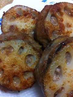 唐揚げ風レンコン挟み焼き-レシピのメイン写真