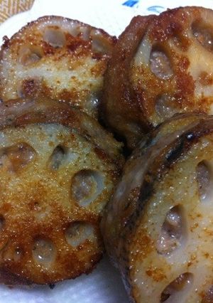 唐揚げ風レンコン挟み焼き-レシピのメイン写真