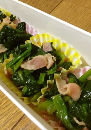 お弁当♡冷凍保存　ほうれん草のソテー-レシピのメイン写真