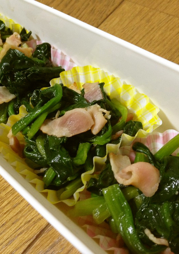 お弁当♡冷凍保存　ほうれん草のソテー-レシピのメイン写真