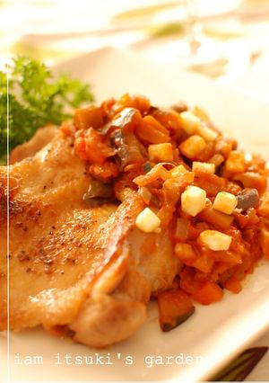 チキンソテー♪ベジ&チーズのソース♪-レシピのメイン写真