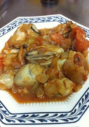 牡蠣トマ～☆ o(^▽^)o-レシピのメイン写真