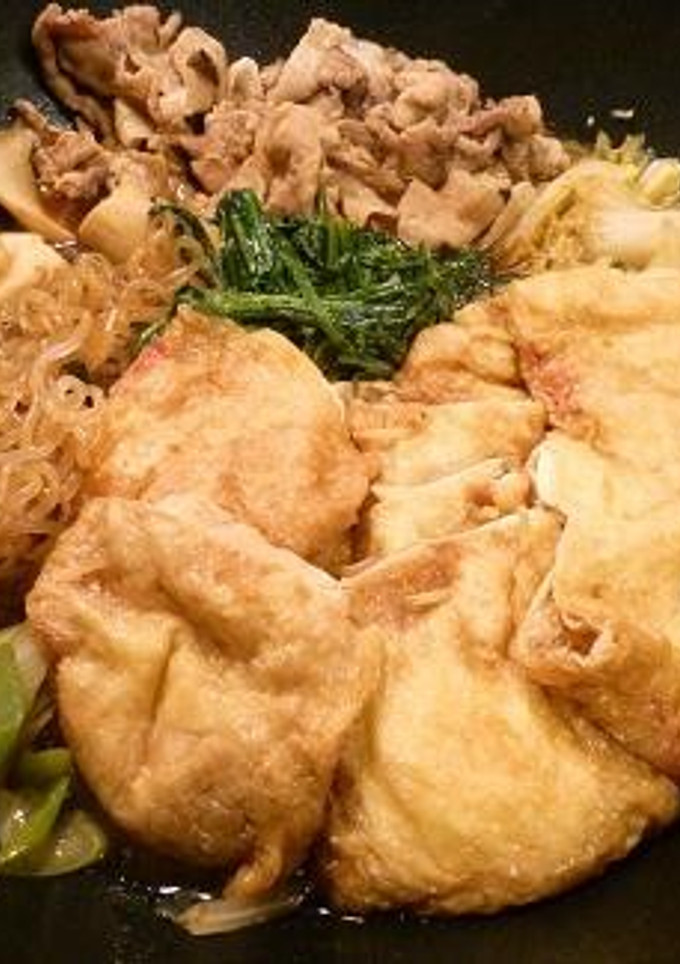 もっちーず巾着inすき煮♪-レシピのメイン写真