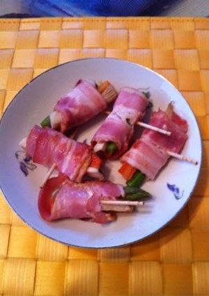 野菜のベーコン巻き-レシピのメイン写真