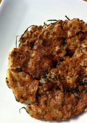 パックで混ぜまぜ。すぐできる納豆お焼き-レシピのメイン写真