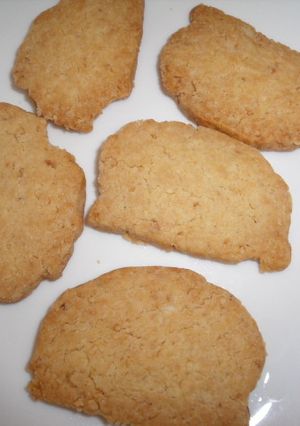 超簡単・米粉で作る堅焼きピーナツクッキー-レシピのメイン写真