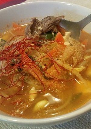 安い牛肉で満足☆韓国グルメ☆ユッケジャン-レシピのメイン写真