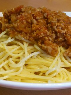 子供が喜ぶ!!基本のミートソースパスタ♪-レシピのメイン写真