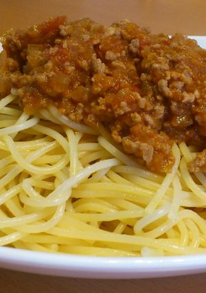 子供が喜ぶ！！基本のミートソースパスタ♪-レシピのメイン写真