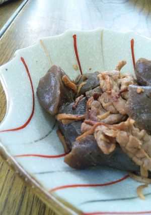 常備菜に♪豚肉とこんにゃくの甘辛炒め-レシピのメイン写真