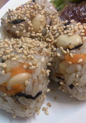 ひじき豆ごはん-レシピのメイン写真