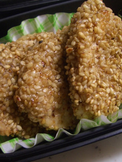 鶏胸肉のゴマ焼き-レシピのメイン写真