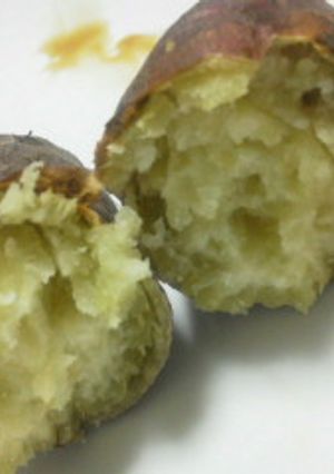 簡単☆フライパン＆ホイルで石焼き芋風-レシピのメイン写真